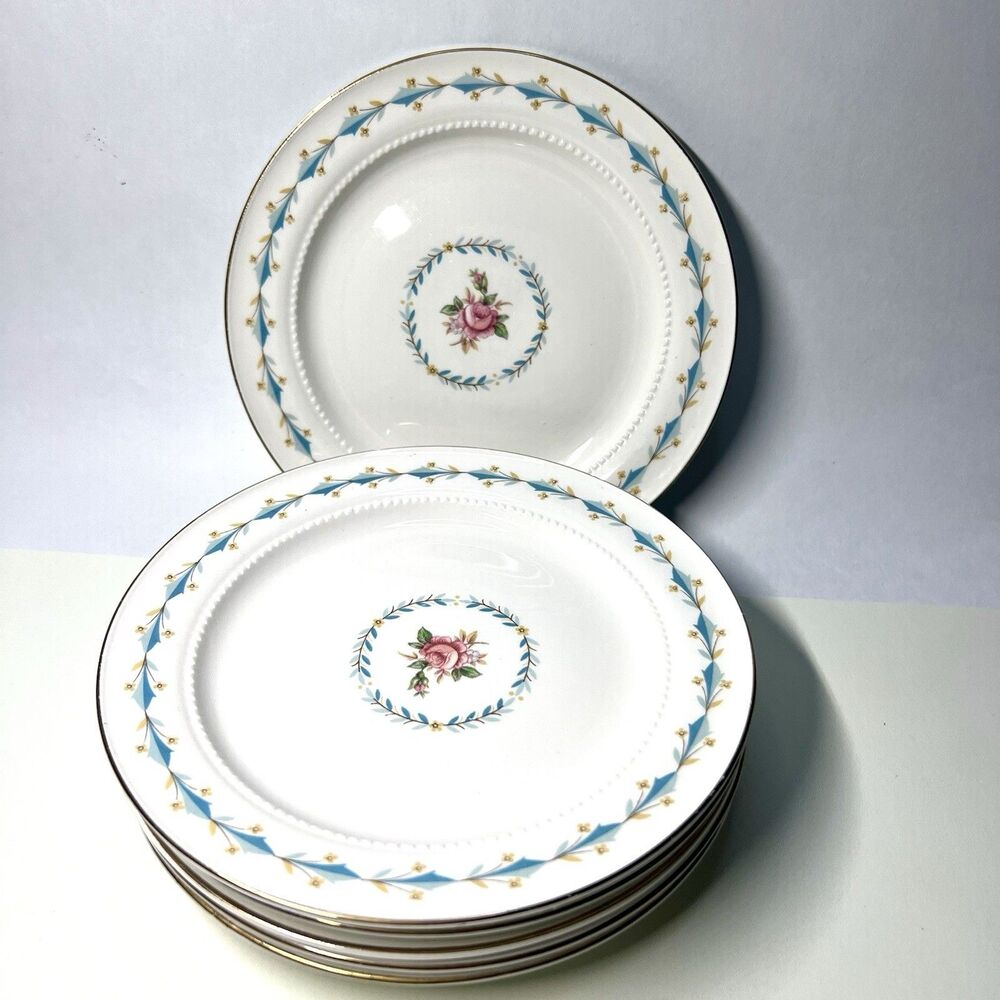Harmony House "Mount Vernon" Bread & Butter Plates (Set of 6) - Hall China, USA